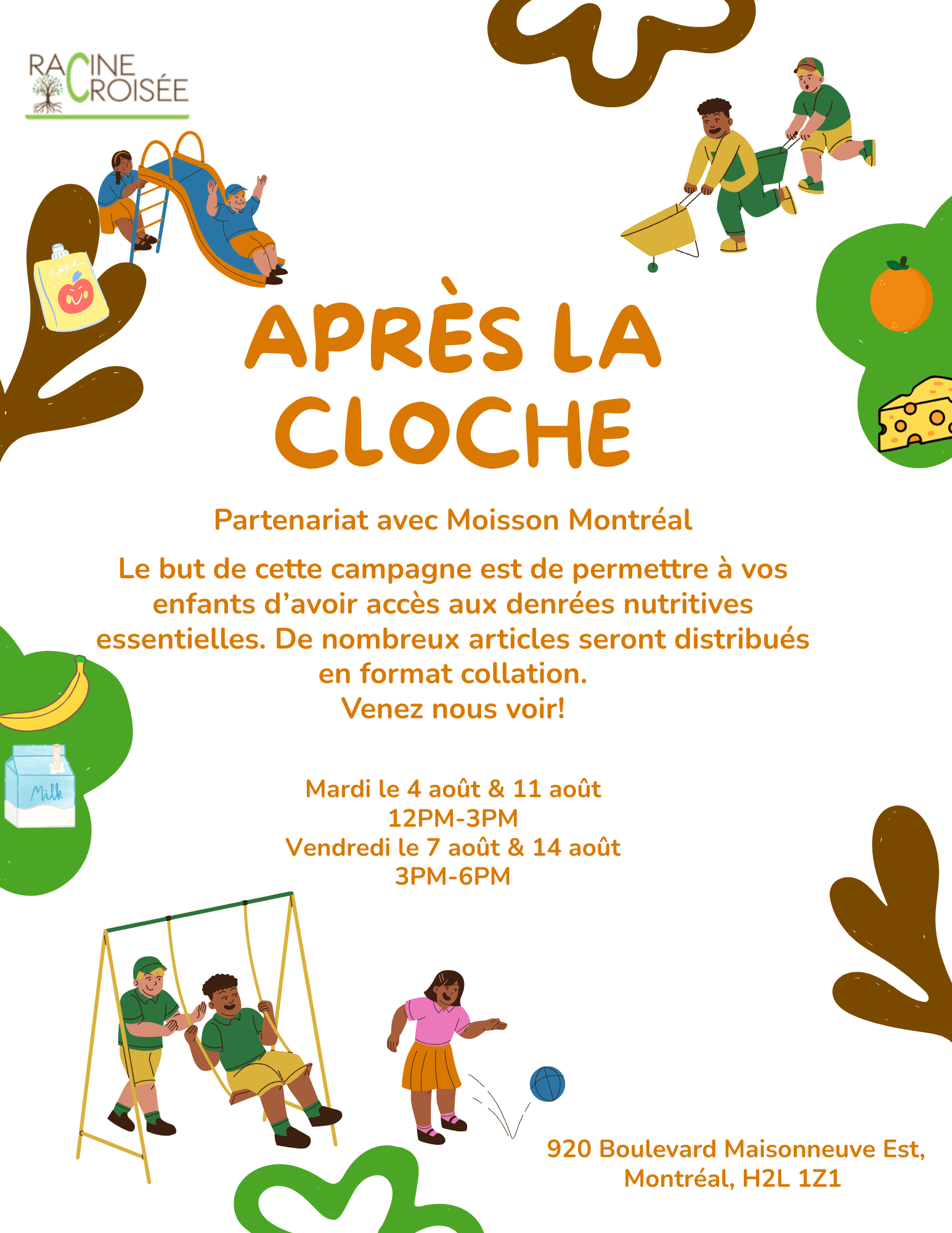 Racine Croisée | Organisme de Bienfaisance
