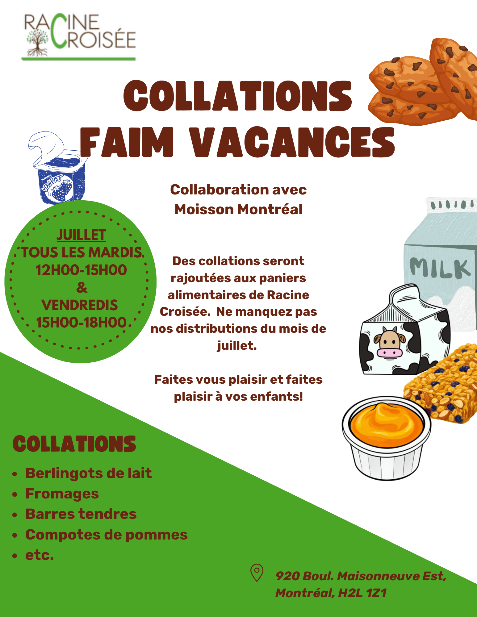 Racine Croisée | Organisme de Bienfaisance