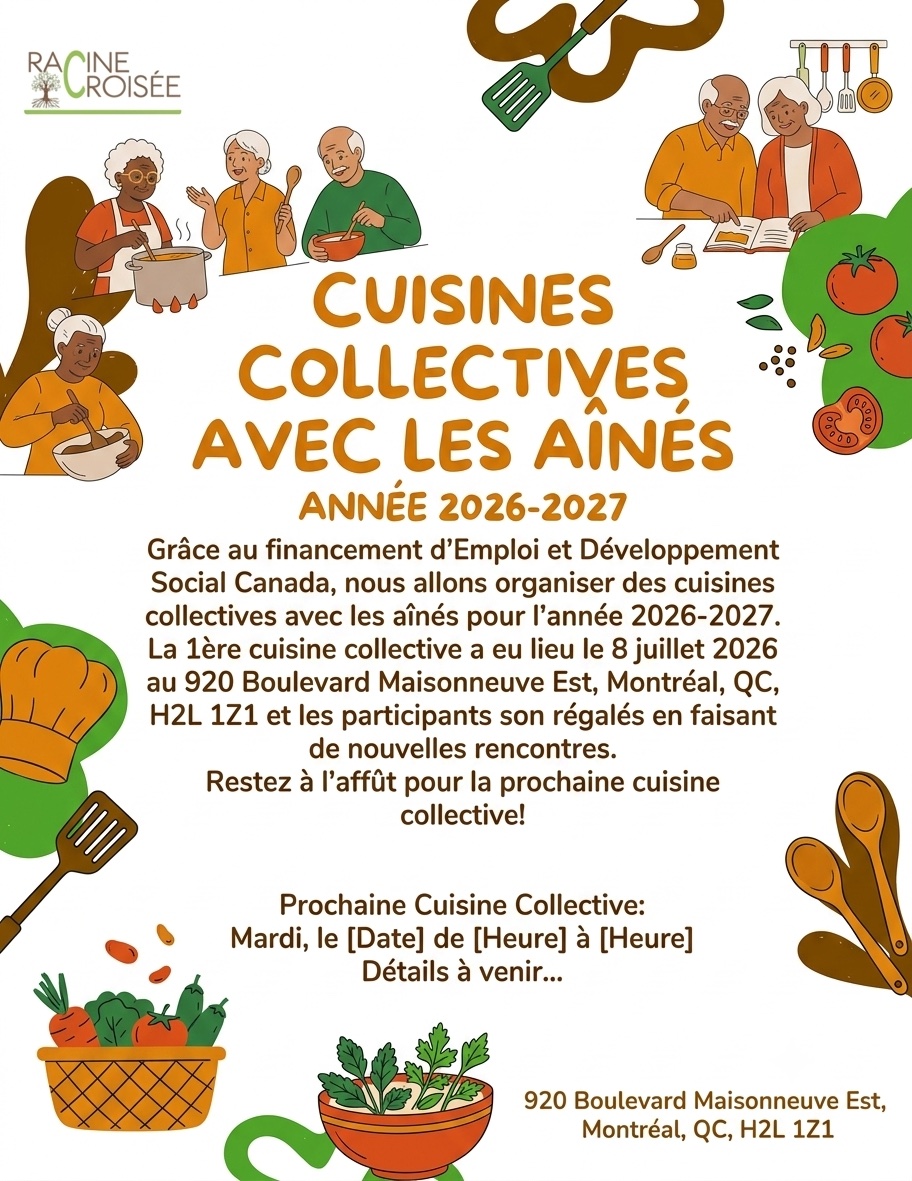 Racine Croisée | Organisme de Bienfaisance